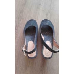 Blauwe espadrilles, maat 38
