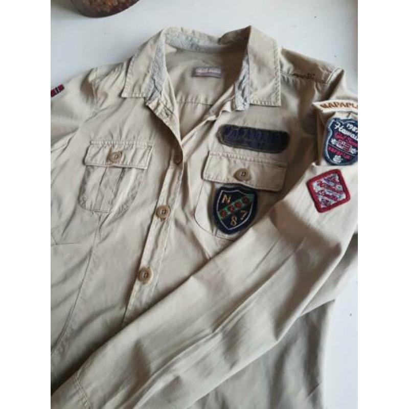 Napapjiri scout blouse met emblemen M