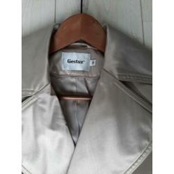 GESTUZ trenchcoat, tussenjas, goud, taupe,beige, mt.36/s