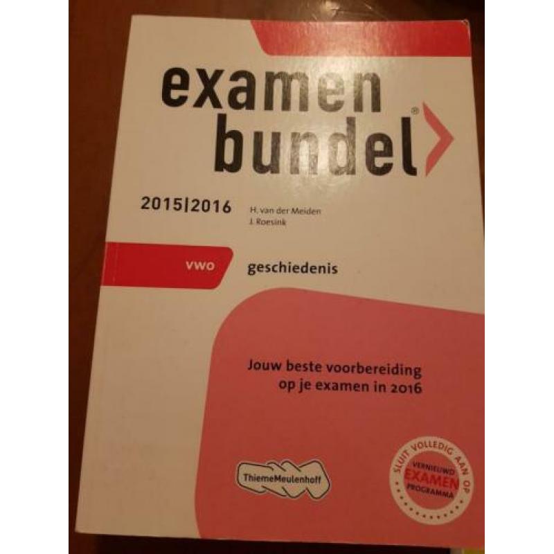 Samengevat en Examenbundel Geschiedenis VWO