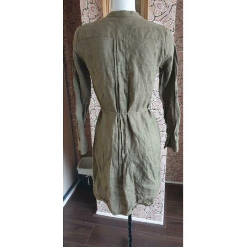 ZGAN groene MASSIMO DUTTI jurk blouse M 38/40, jurkje groen