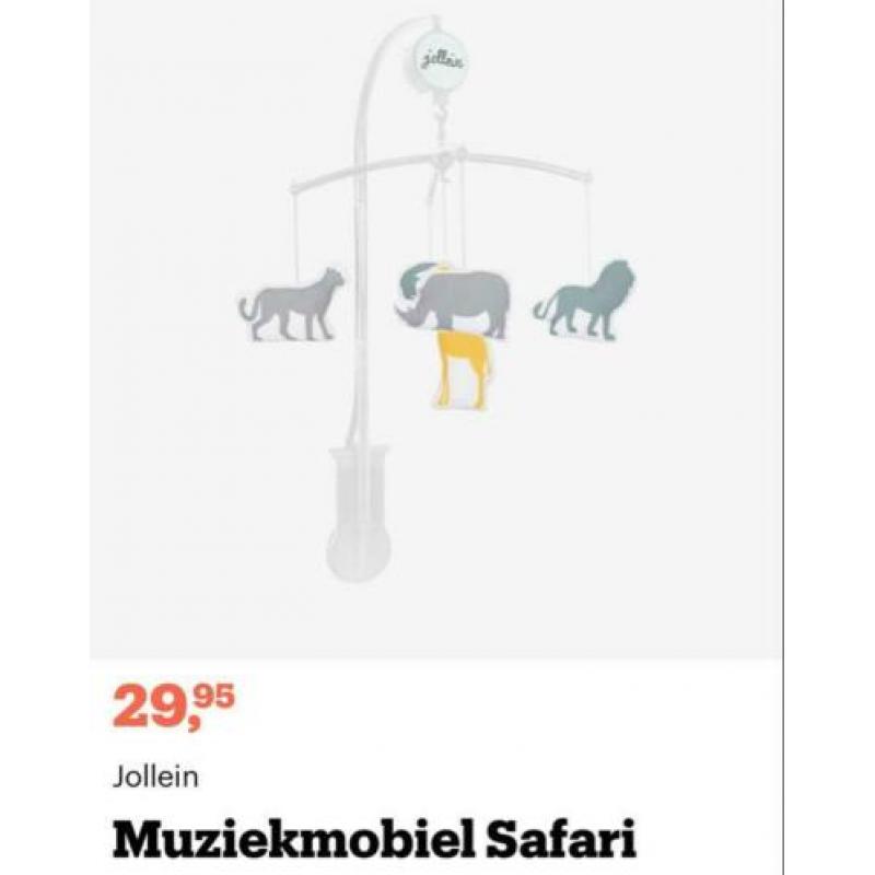 Aankleedkussenhoes Jollein “Safari” ochre