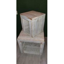 3 Tafels van steigerhout