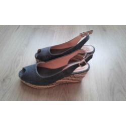 Blauwe espadrilles, maat 38