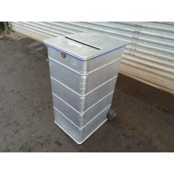 Aluminium Papieren container Zarges 680/500/H1000 mm