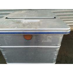 Aluminium Papieren container Zarges 680/500/H1000 mm