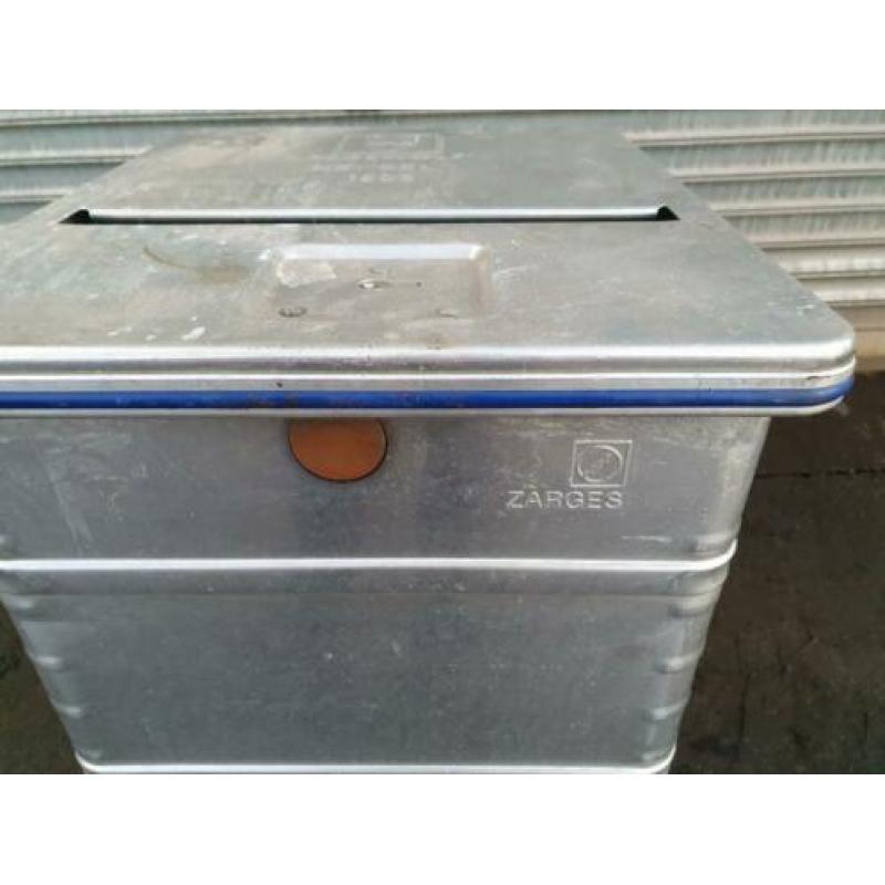 Aluminium Papieren container Zarges 680/500/H1000 mm