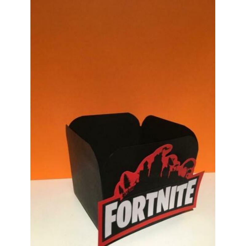 Fortnitelogo voor traktatie, versiering of (naam)slinger