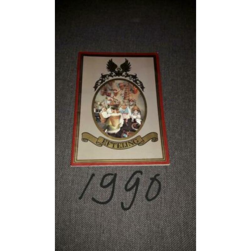 Efteling jaarboekjes jaren 90