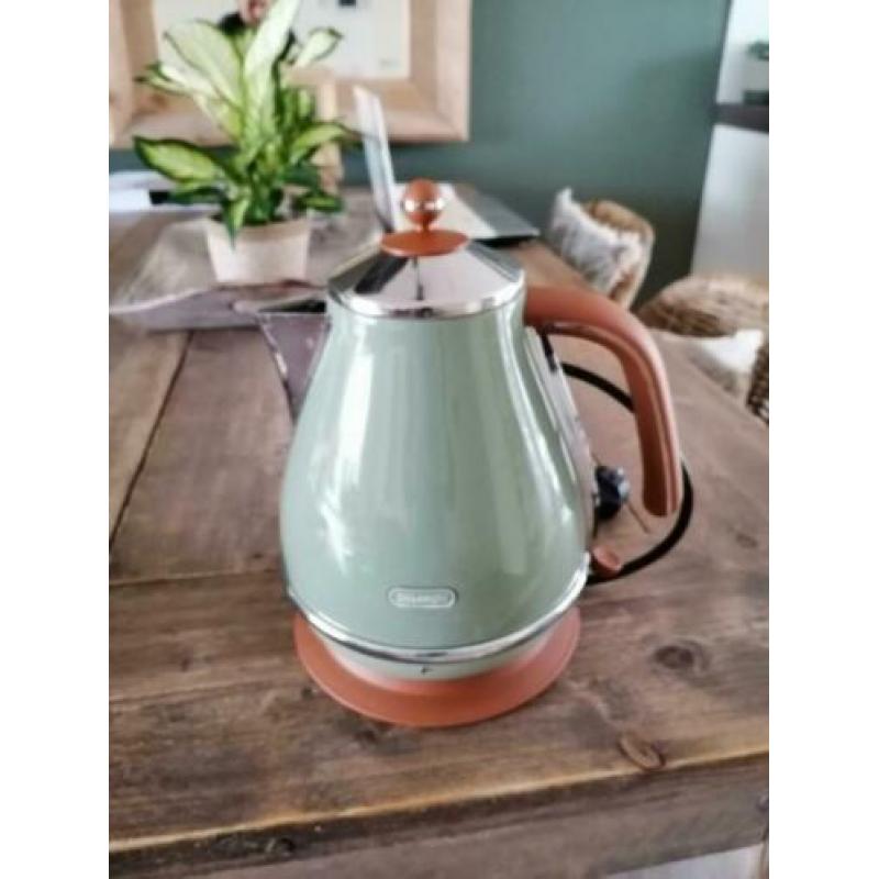 Delonghi retro set groen.