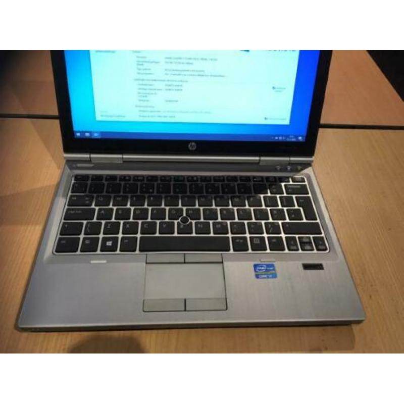 HP EliteBook; I7 3520M, 16B, SSD, Windows 10, goede Accu!