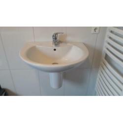 Wastafelkraan met nieuw sifon Grohe