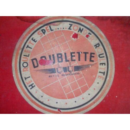 Doublette spel uit 1941 (Soort Roulette)