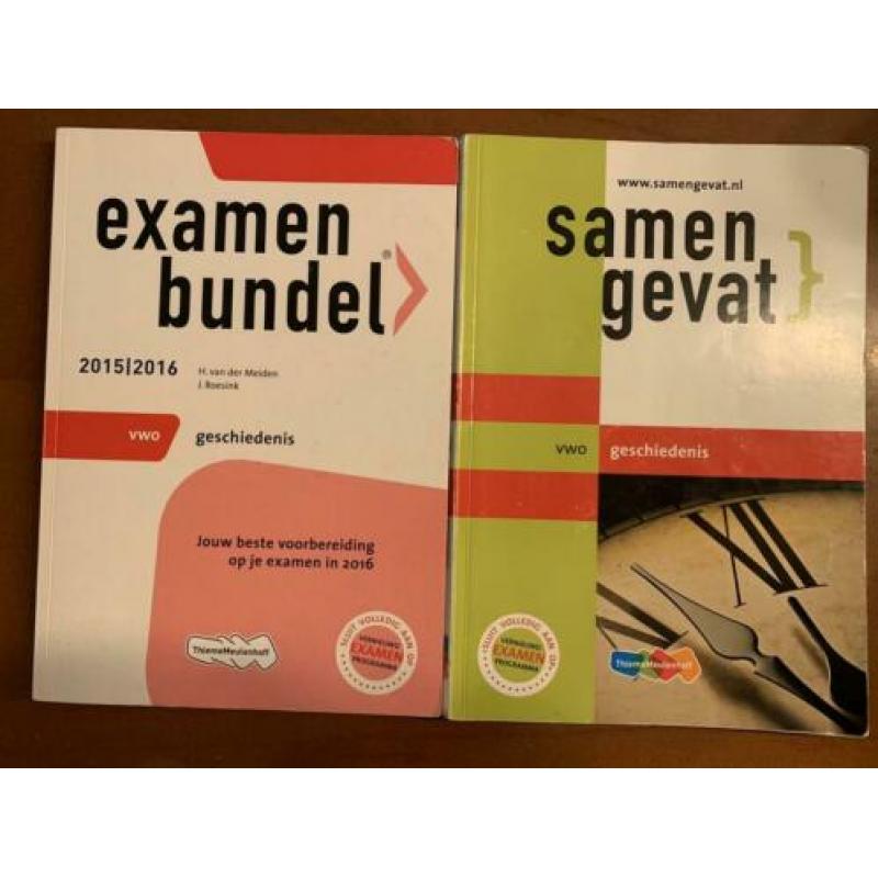 Samengevat en Examenbundel Geschiedenis VWO