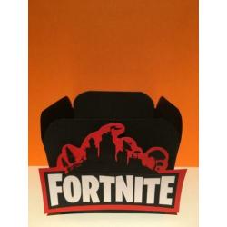 Fortnitelogo voor traktatie, versiering of (naam)slinger