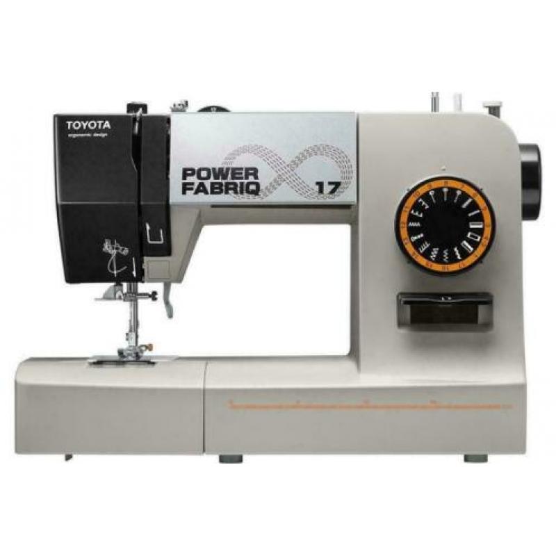 DE Toyota POWER FabriQ 17 Naaimachine OOK VOOR LEER/JEANS