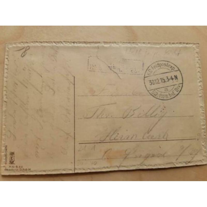besetzung von Laon wo1 ww1 doorschijnkaart