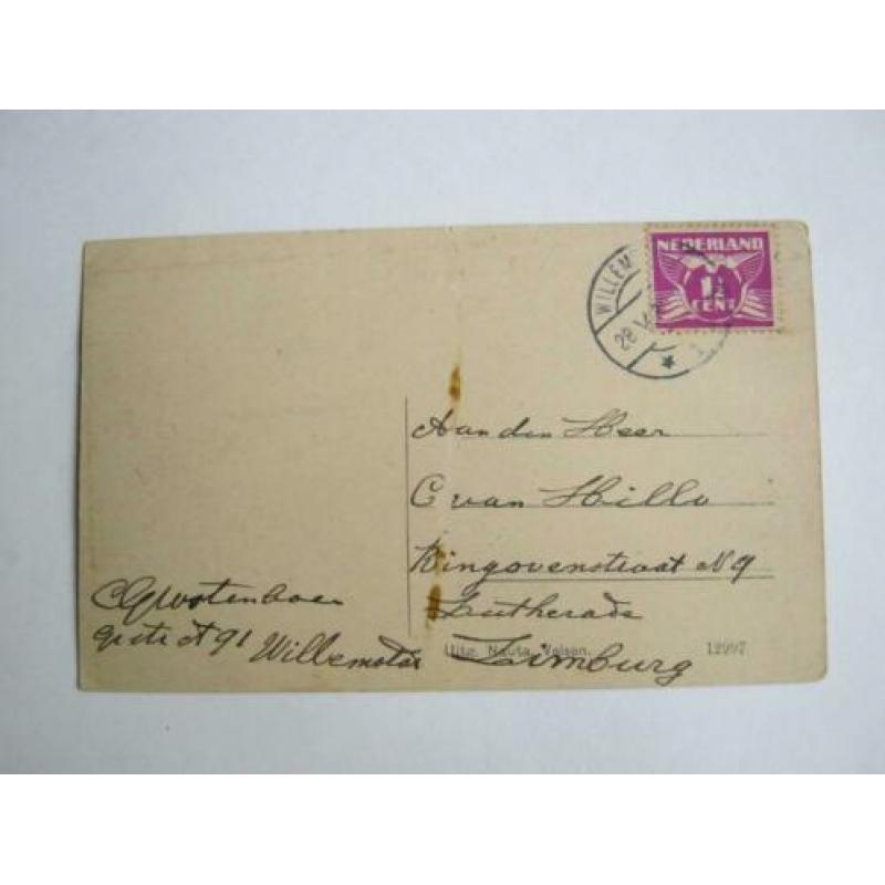 TC 2-97 Willemstad a/h Holl.,Diep Achterstraat-Molen-1928