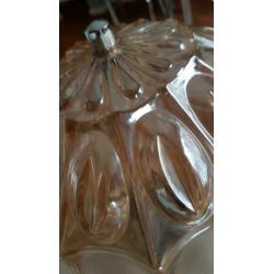 Vintage retro plafonniere plafondlamp brocante