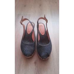 Blauwe espadrilles, maat 38