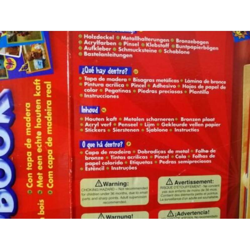 Scrapbook, mooie set, grotendeels dubbel!