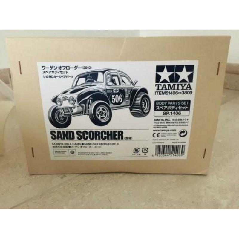 Vintage Tamiya Sand Scorcher - aftermarket body