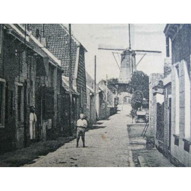 TC 2-97 Willemstad a/h Holl.,Diep Achterstraat-Molen-1928