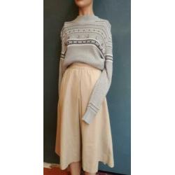 Vintage trui (80s/90s) met glitterstenen ( MT L/ XL)