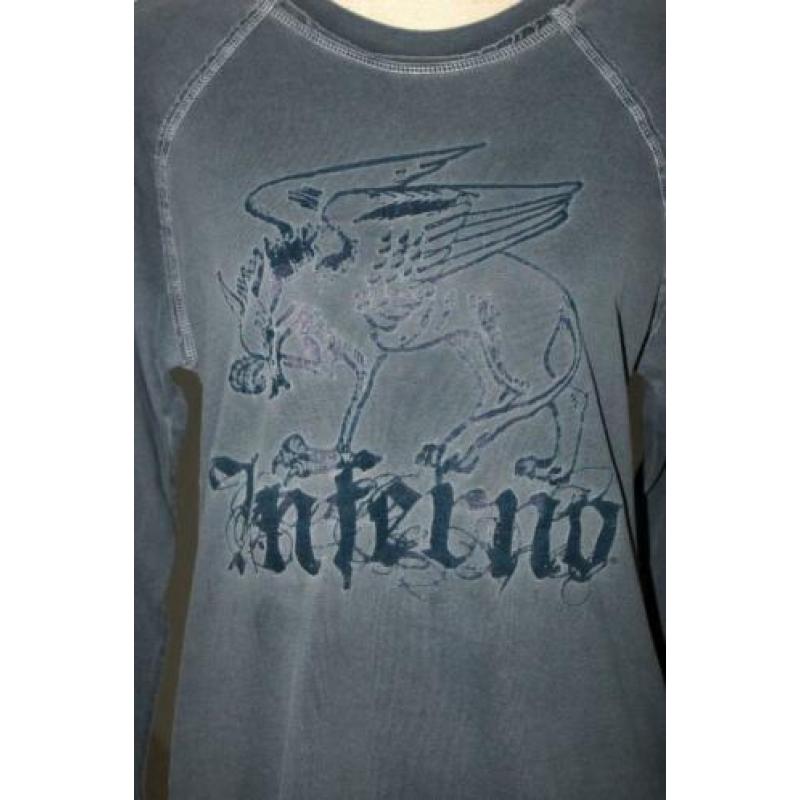 JUICY COUTURE top, longsleeve, truitje, grijs, Mt. M