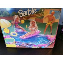Barbie spullen gebruikt zonder barbies