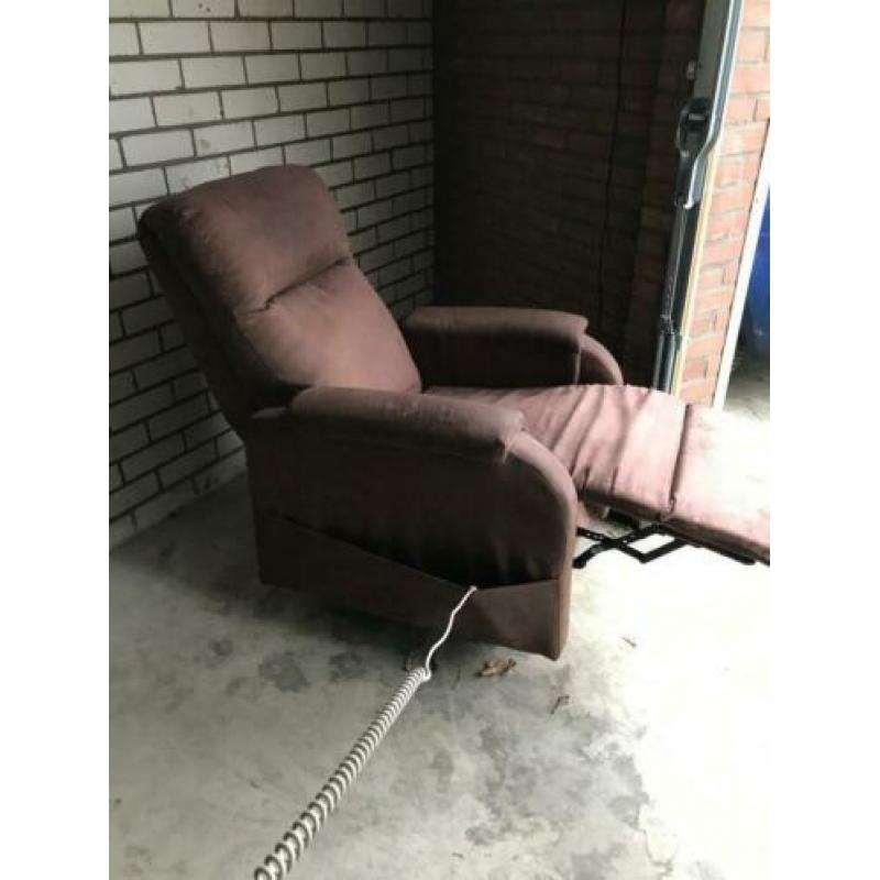 Suede Sta op stoel nieuw