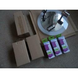 Philips myLiving plafon spotlamp + lampjes, verpakking etc.