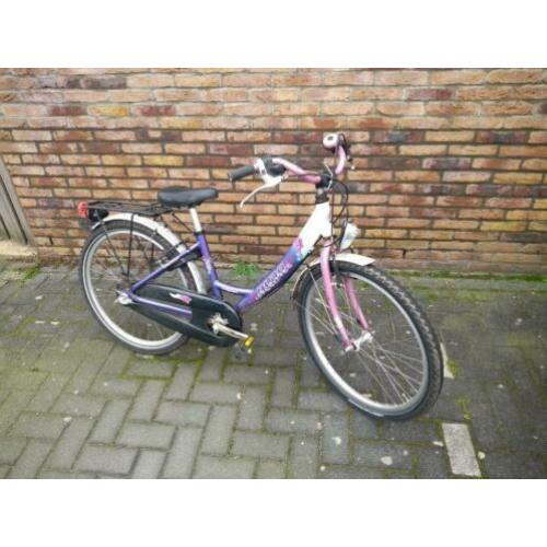 Meisjesfiets 24 inch, merk Aldo.