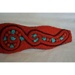Vintage Tibetaanse( Ibiza look) klederdracht riem/ceintuur