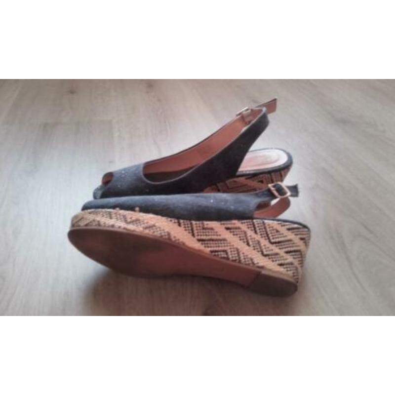 Blauwe espadrilles, maat 38