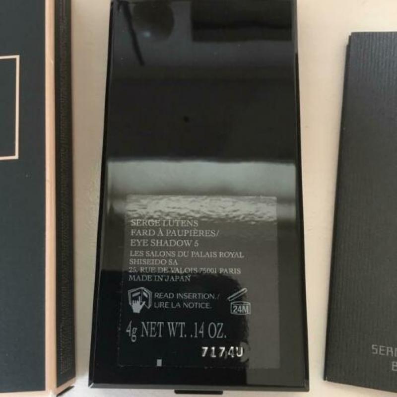Serge Lutens Oogschaduwpalette No 5 Silver