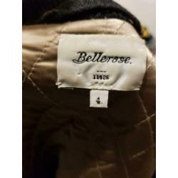 Bellerose wollen jurk zgn maat 2 jas maat 4