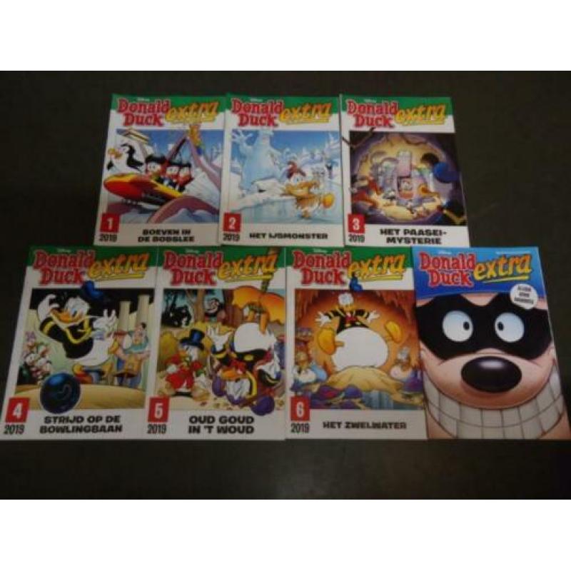 Donald Duck Extra, jaargangen en specials.