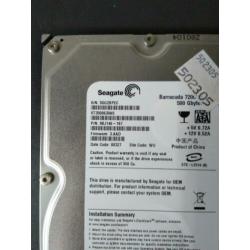 500 GB Seagate 3.5 Ich SATA Harddisk ST3500630AS (4 stuks)