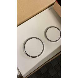 Geberit bedieningspaneel sigma01 up320 wit chrome