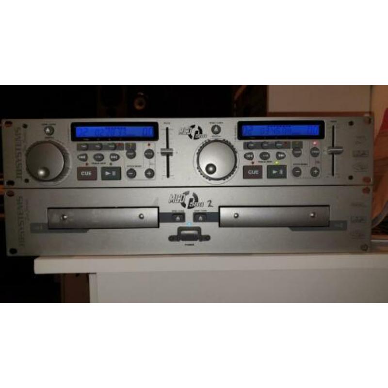 Dubbele CD speler JBSYSTEMS pro series MCD 580
