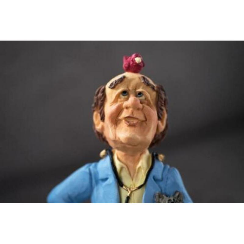 Handpainted beeldje "dierenarts" uit de Finnians Collection