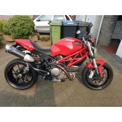 Ducati monster 796 2012 met Termignoni uitlaat