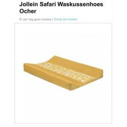Aankleedkussenhoes Jollein “Safari” ochre