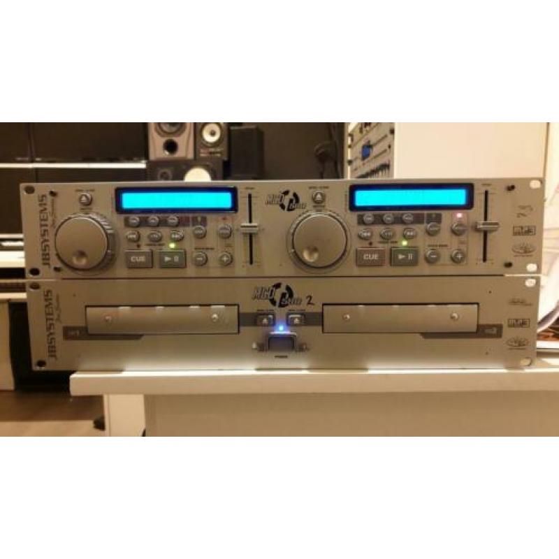 Dubbele CD speler JBSYSTEMS pro series MCD 580