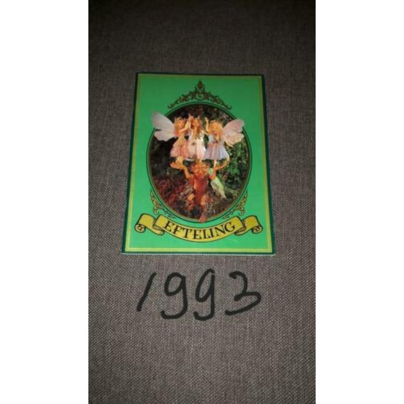 Efteling jaarboekjes jaren 90