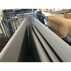 4x scheidingswand kantoor geluidswand scheidingswanden grijs