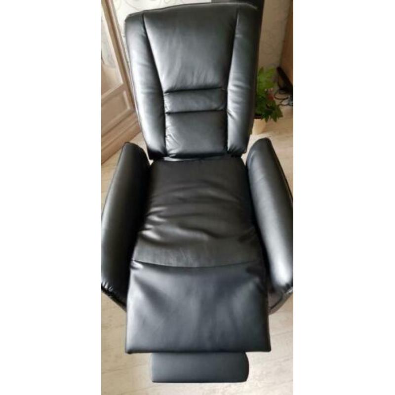 Skai lederen relaxfauteuil