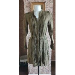 ZGAN groene MASSIMO DUTTI jurk blouse M 38/40, jurkje groen