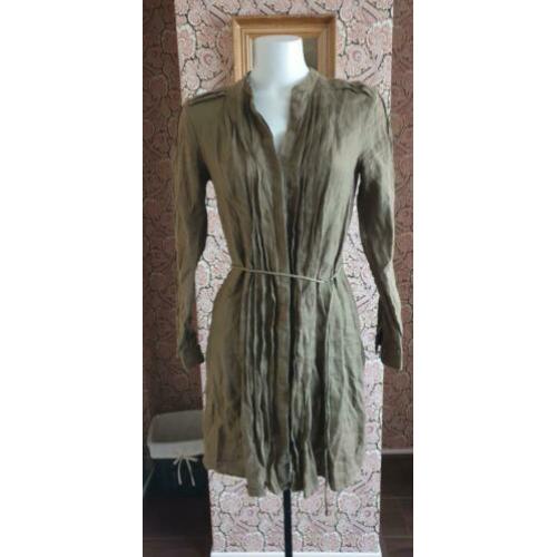 ZGAN groene MASSIMO DUTTI jurk blouse M 38/40, jurkje groen